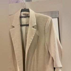 H&M oversized tan blazer